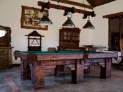 For sale Oak Rustic Log Pool / Billiard Tables for Log Home / Cabin 