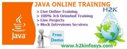 JAVA Online Training with Placement 