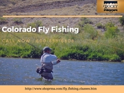 Colorado Fly Fishing Lessons at Rocky Mountain Adventures